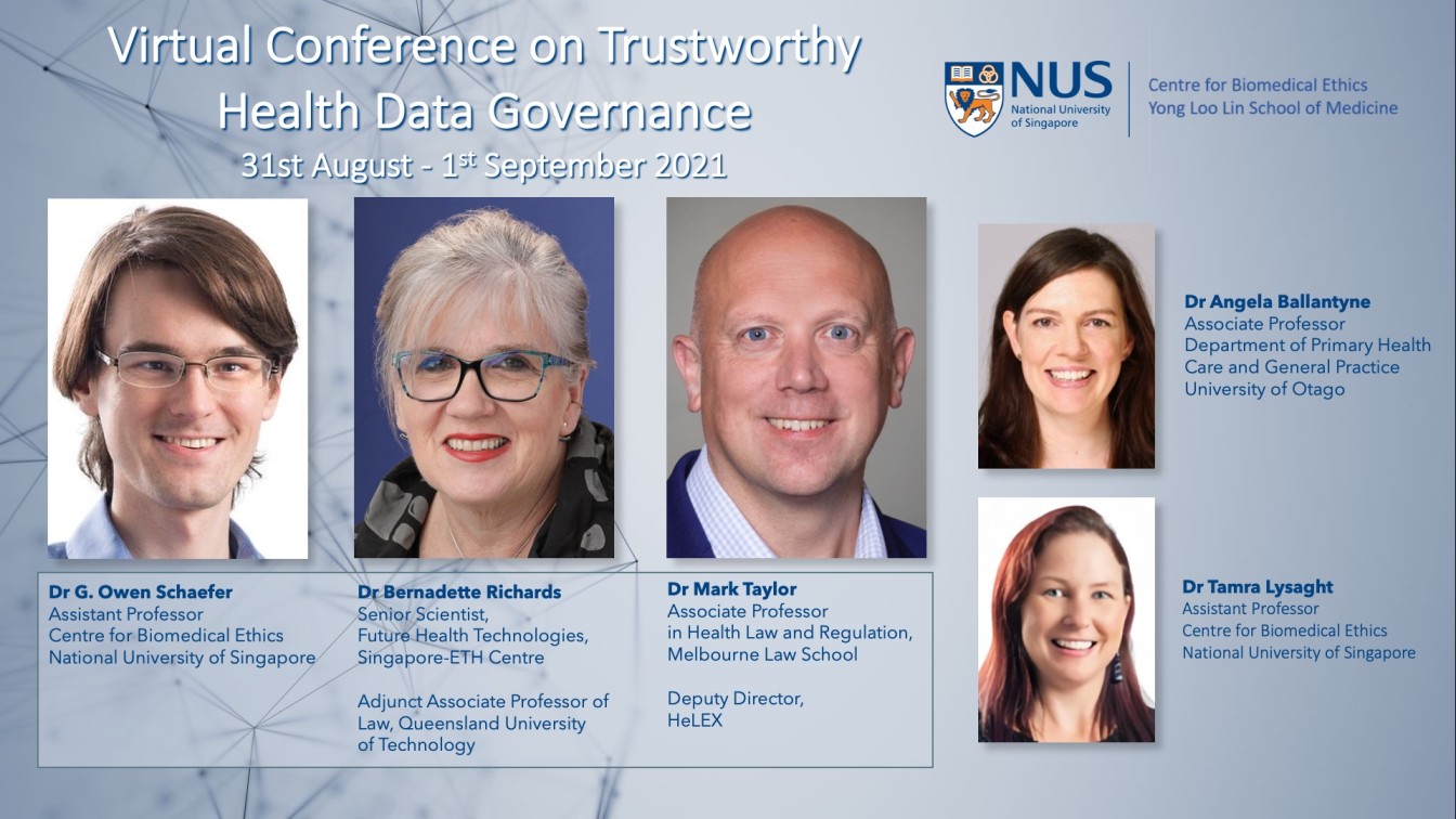 Virutal Conference on Trustworthy Health Data Governance