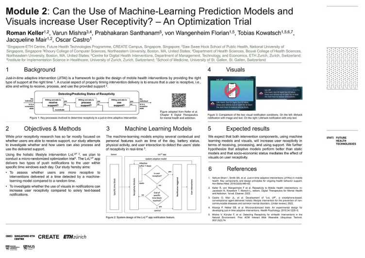 Can the Use of Machine-Learning Prediction Models and Visuals increase User Receptivity? – An Optimization Trial