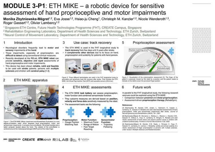 ETH MIKE –a robotic device for sensitive assessment of hand proprioceptive and motor impairments